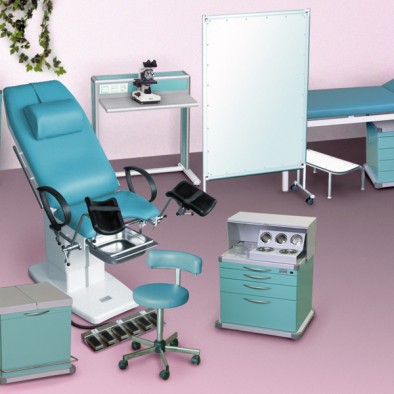 Комплект мебели для гинекологического кабинета ММГ